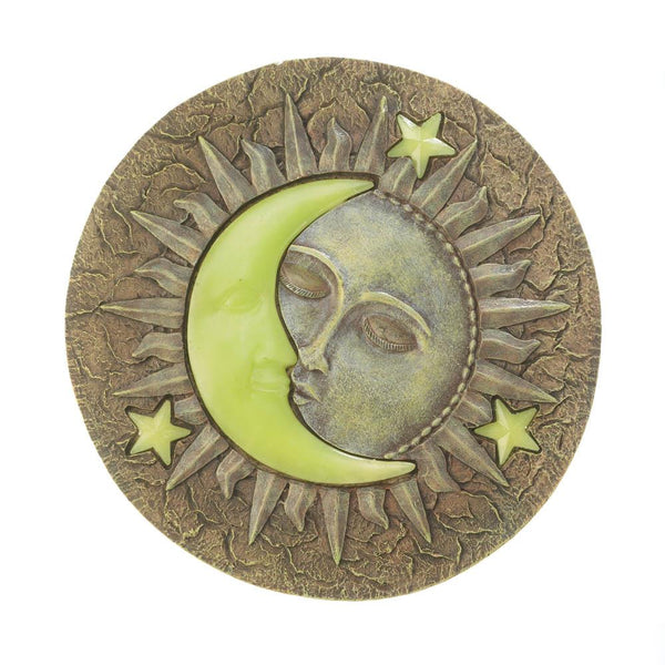 Cheap Home Decor Sun And Moon Glowing Stepping Stone