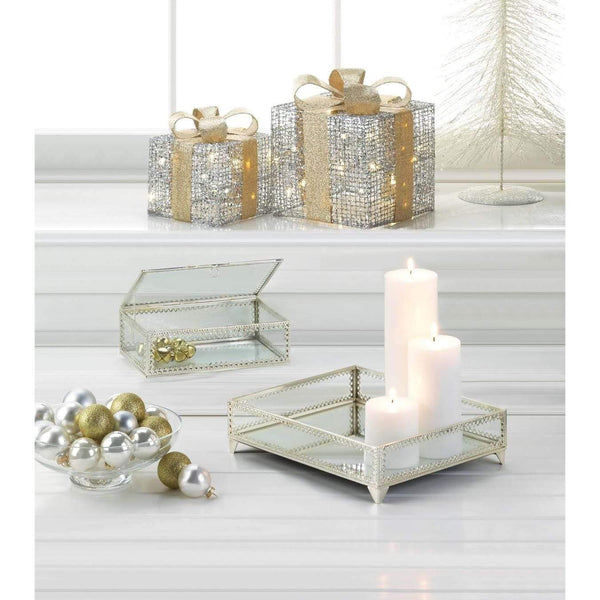 Gifts Cheap Home Decor Small Light Up Gift Box Decor Koehler