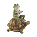 Home Decor Ideas Frog And Turtle Solar Statue