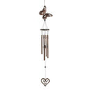 Cheap Home Decor Butterfly And Heart Wind Chimes