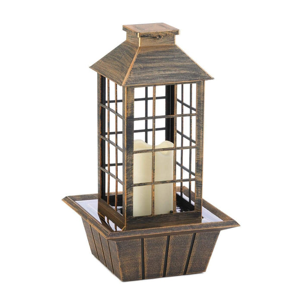 Gifts Entry Table Decor Bronzed Lantern Tabletop Fountain (Incl. Pump) Koehler