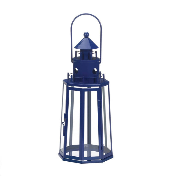Decorative Lantern Blue Lighthouse Lantern