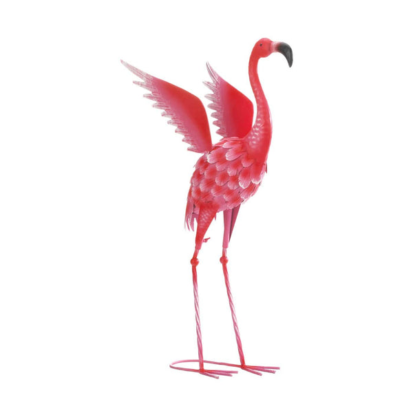 Cheap Home Decor Flying Flamingo Metal Decor