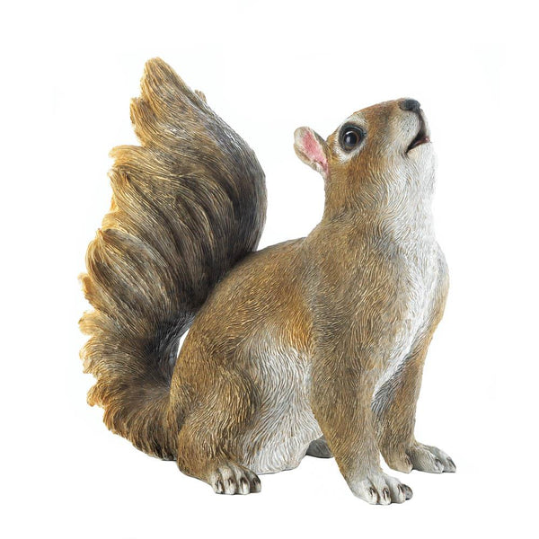 Modern Living Room Decor Bushy Tail Squirrel Figurine
