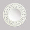 Gifts Home Decor Ideas Carved Round White Wall Mirror Koehler
