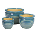 Gifts Home Decor Ideas Ocean Breeze Ceramic Planter Set Koehler