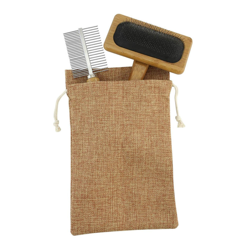 Gifts Living Room Decor Bamboo Pet Grooming Set Koehler