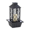 Table Decorations Black Lantern Tabletop Fountain (Incl. Pump)