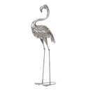 Gifts Living Room Decor Ideas Standing Tall Galvanized Flamingo Statue Koehler