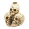 Candle Decoration Triple Skull Candleholder