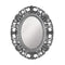 Gifts Modern Living Room Decor Silver Scallop Wall Mirror Koehler