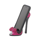 Home Decor Ideas Pink Bow Shoe Phone Holder