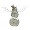 Living Room Decor Snowman Statue With Twig Lights