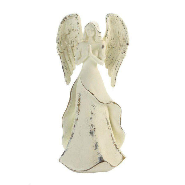Decoration Ideas Strength In Prayer Angel Figurine