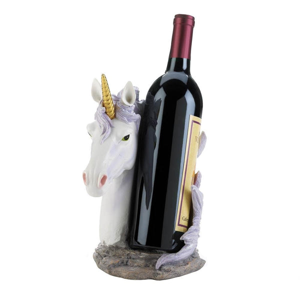 Cheap Home Decor Unicorn Mane Wrapped Wine Bottle Holder
