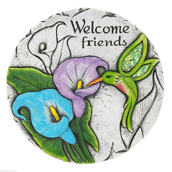 Living Room Decor Welcome Friends Stepping Stone