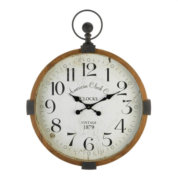 Decoration Ideas Vintage Industrial Wall Clock