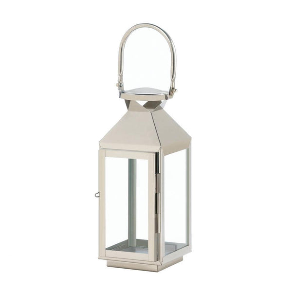 Decorative Lantern Small Manhattan Stainless Steel Lantern