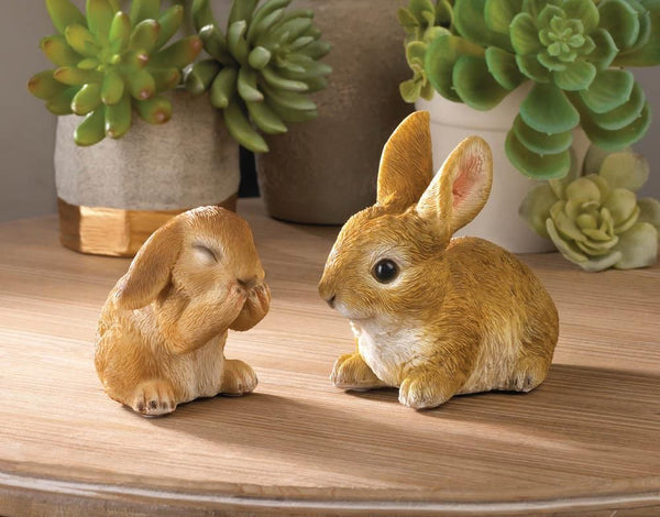 Cheap Home Decor Giggling Bunny Figurine
