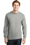 Gildan - Dry lend 50 Cotton 50 Poly Long Sleeve T-Shirt. 8400-T-shirts-Sport Grey-2XL-JadeMoghul Inc.