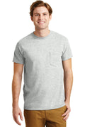 Gildan - Dry lend 50 Cotton 50 Poly Pocket T-Shirt. 8300-T-shirts-Ash Grey-3XL-JadeMoghul Inc.