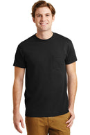 Gildan - Dry lend 50 Cotton 50 Poly Pocket T-Shirt. 8300-T-shirts-Black-3XL-JadeMoghul Inc.