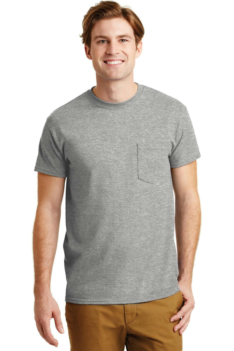 Gildan - Dry lend 50 Cotton 50 Poly Pocket T-Shirt. 8300-T-shirts-Sport Grey-3XL-JadeMoghul Inc.