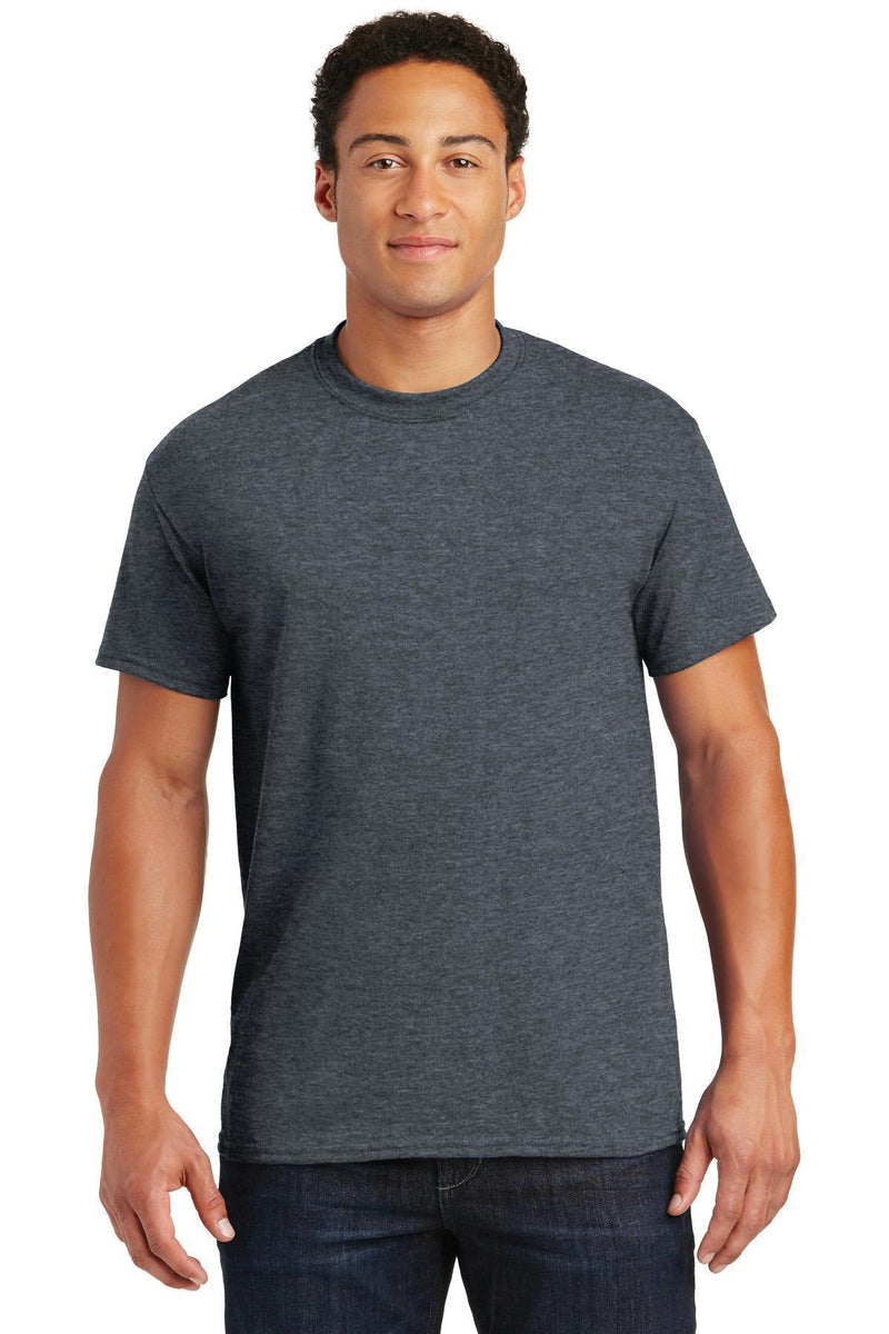 Gildan - DryBlend 50 Cotton/50 Poly T-Shirt. 8000-T-shirts-Dark Heather-2XL-JadeMoghul Inc.