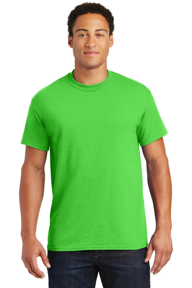 Gildan - DryBlend 50 Cotton/50 Poly T-Shirt. 8000-T-shirts-Electric Green-2XL-JadeMoghul Inc.