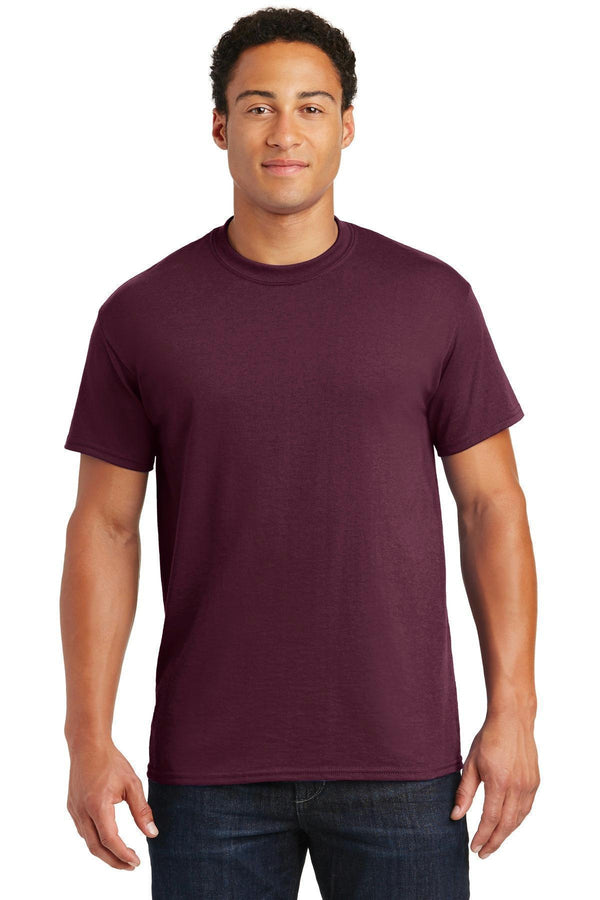 Gildan - DryBlend 50 Cotton/50 Poly T-Shirt. 8000-T-shirts-Maroon-2XL-JadeMoghul Inc.