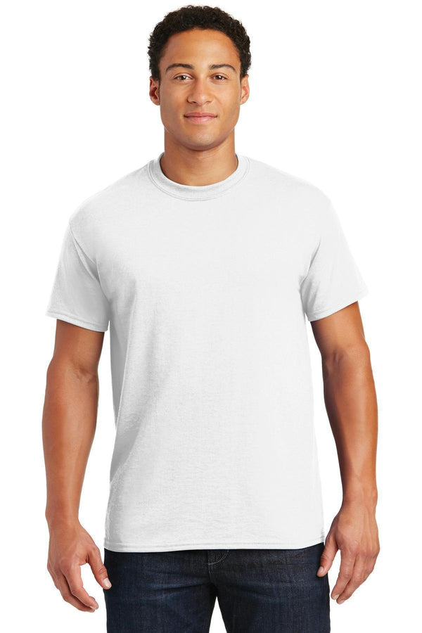 Gildan - DryBlend 50 Cotton/50 Poly T-Shirt. 8000-T-shirts-White-2XL-JadeMoghul Inc.