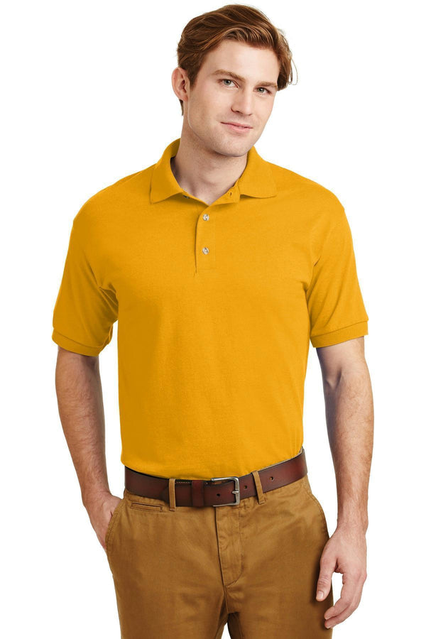 Gildan - DryBlend 6-Ounce Jersey Knit Sport Shirt. 8800-Polos/knits-Gold-L-JadeMoghul Inc.