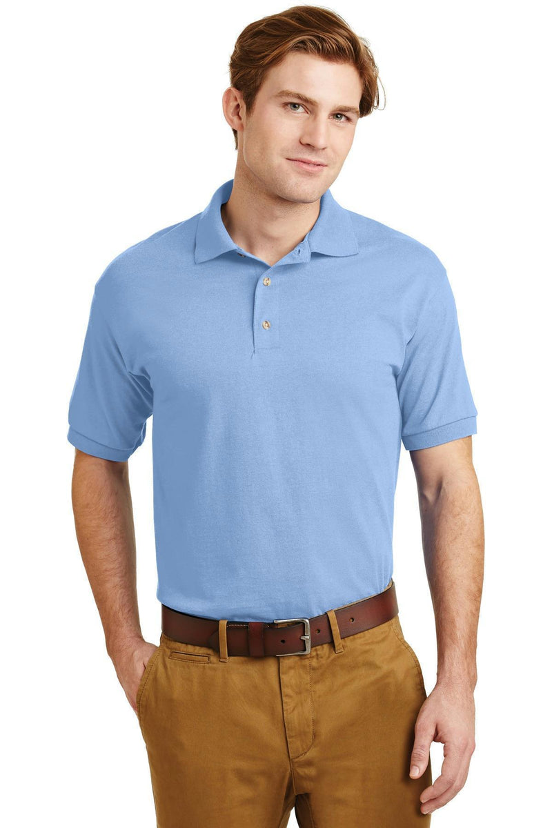 Gildan - DryBlend 6-Ounce Jersey Knit Sport Shirt. 8800-Polos/knits-Light Blue-5XL-JadeMoghul Inc.