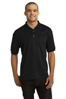 Gildan DryBlend 6-Ounce Jersey Knit Sport Shirt with Pocket. 8900-Polos/knits-Black-5XL-JadeMoghul Inc.