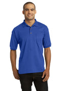 Gildan DryBlend 6-Ounce Jersey Knit Sport Shirt with Pocket. 8900-Polos/knits-Royal-5XL-JadeMoghul Inc.