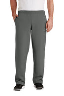 Gildan - DryBlend Open Bottom Sweatpant. 12300-Sweatshirts/Fleece-Charcoal-S-JadeMoghul Inc.