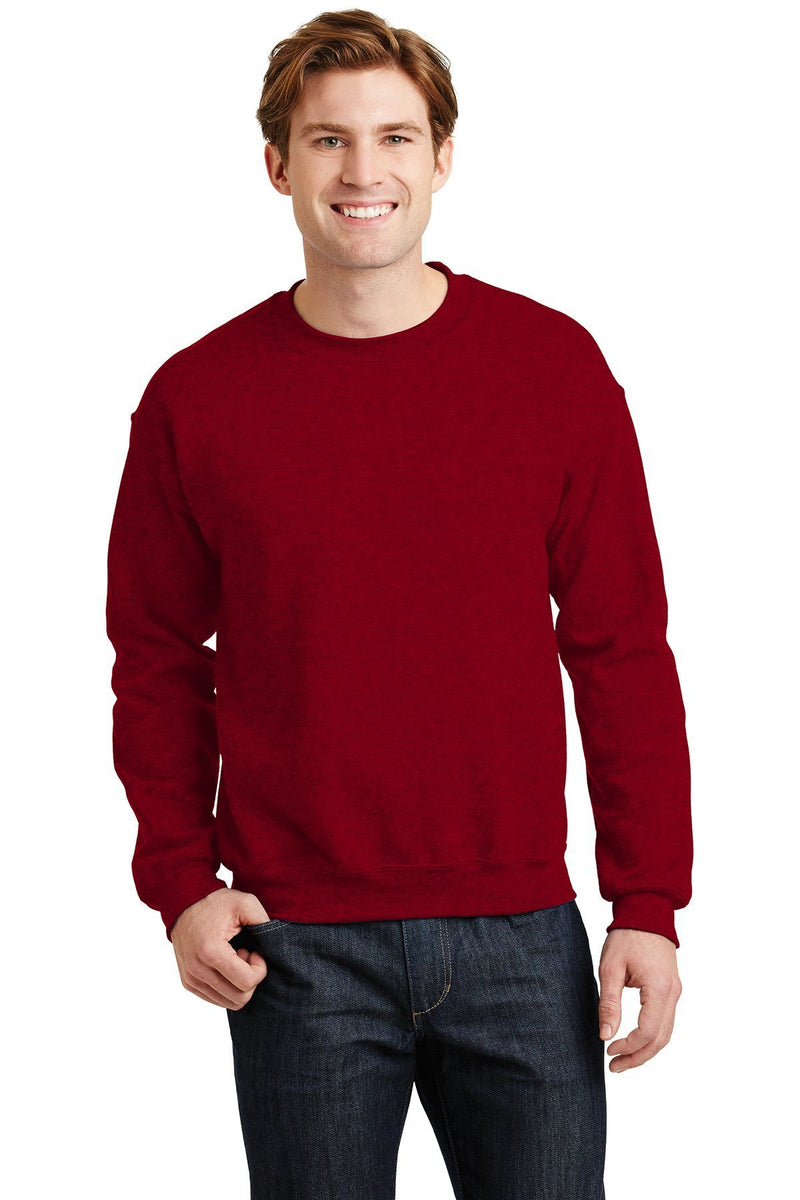 Gildan - Heavy Blend Crewneck Sweatshirt. 18000-Sweatshirts/fleece-Antique Cherry Red-L-JadeMoghul Inc.