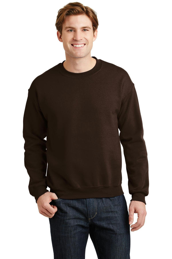 Gildan - Heavy Blend Crewneck Sweatshirt. 18000-Sweatshirts/fleece-Dark Chocolate-XL-JadeMoghul Inc.