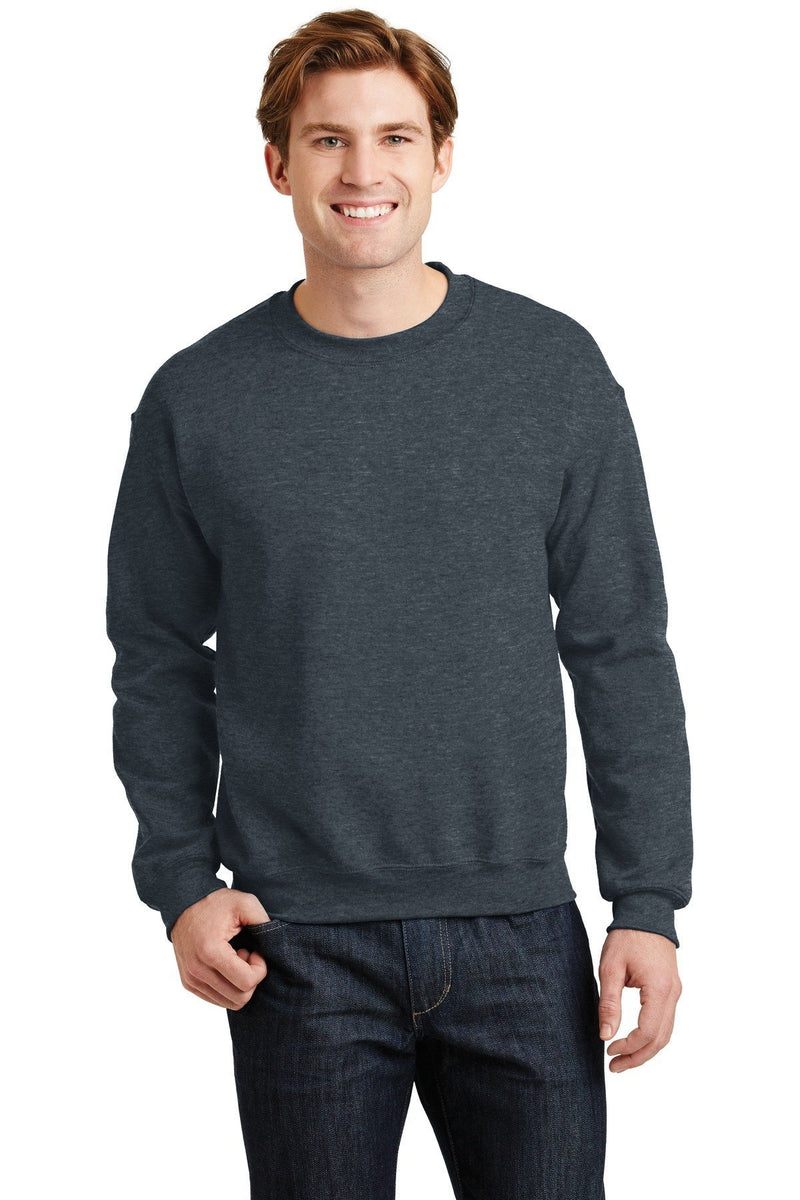 Gildan - Heavy Blend Crewneck Sweatshirt. 18000-Sweatshirts/Fleece-Dark Heather-S-JadeMoghul Inc.