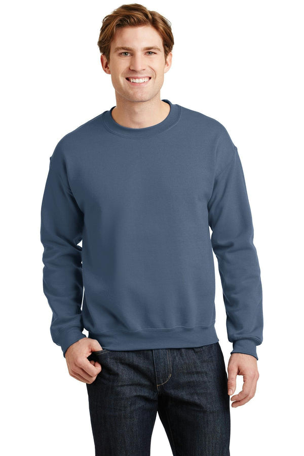 Gildan - Heavy Blend Crewneck Sweatshirt. 18000-Sweatshirts/fleece-Indigo Blue-L-JadeMoghul Inc.