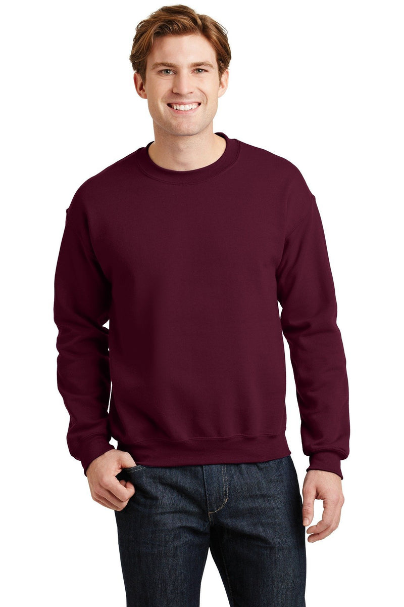 Gildan - Heavy Blend Crewneck Sweatshirt. 18000-Sweatshirts/Fleece-Maroon-S-JadeMoghul Inc.