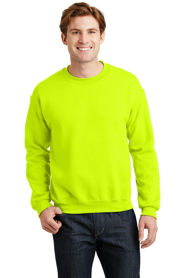 Gildan - Heavy Blend Crewneck Sweatshirt. 18000-Sweatshirts/fleece-Safety Green-5XL-JadeMoghul Inc.