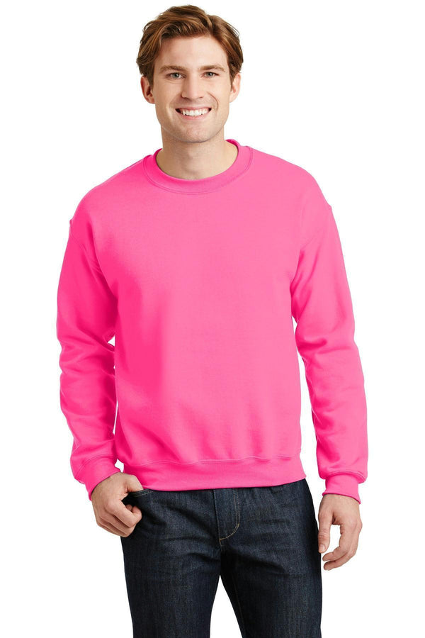 Gildan - Heavy Blend Crewneck Sweatshirt. 18000-Sweatshirts/fleece-Safety Pink-3XL-JadeMoghul Inc.