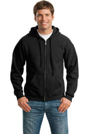 Gildan - Heavy Blend Full-Zip Hooded Sweatshirt. 18600-Sweatshirts/fleece-Black-XL-JadeMoghul Inc.