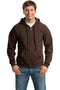 Gildan - Heavy Blend Full-Zip Hooded Sweatshirt. 18600-Sweatshirts/fleece-Dark Chocolate-L-JadeMoghul Inc.