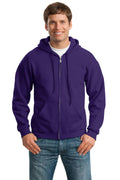 Gildan - Heavy Blend Full-Zip Hooded Sweatshirt. 18600-Sweatshirts/fleece-Purple-M-JadeMoghul Inc.