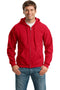 Gildan - Heavy Blend Full-Zip Hooded Sweatshirt. 18600-Sweatshirts/fleece-Red-2XL-JadeMoghul Inc.