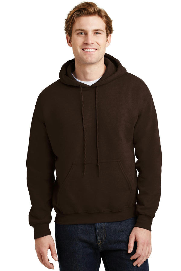 Gildan - Heavy Blend Hooded Sweatshirt. 18500-Sweatshirts/fleece-Dark Chocolate-3XL-JadeMoghul Inc.