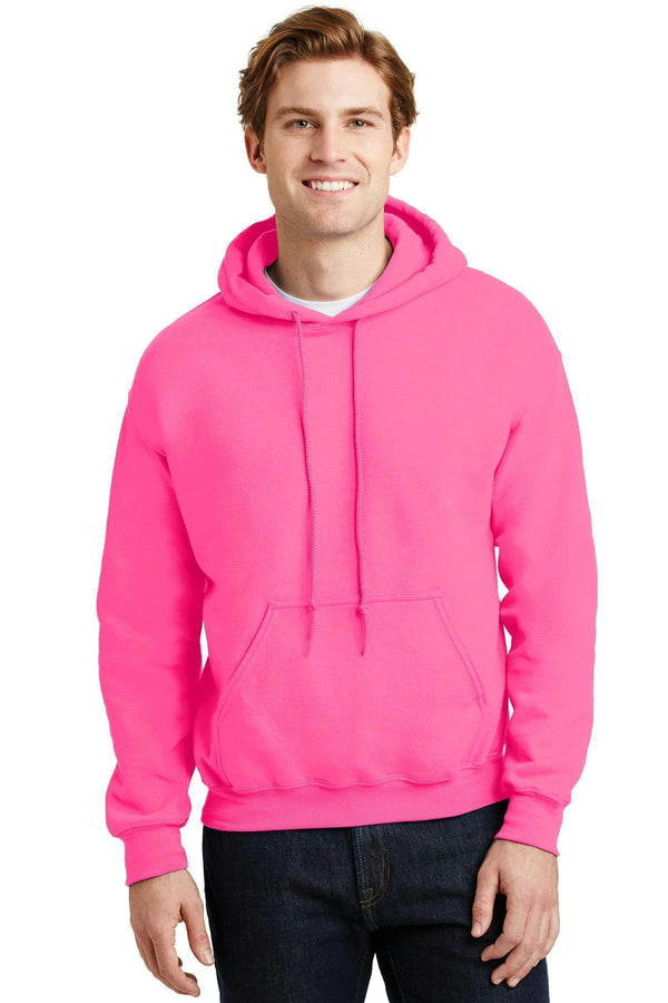 Gildan - Heavy Blend Hooded Sweatshirt. 18500-Sweatshirts/fleece-Safety Pink-4XL-JadeMoghul Inc.