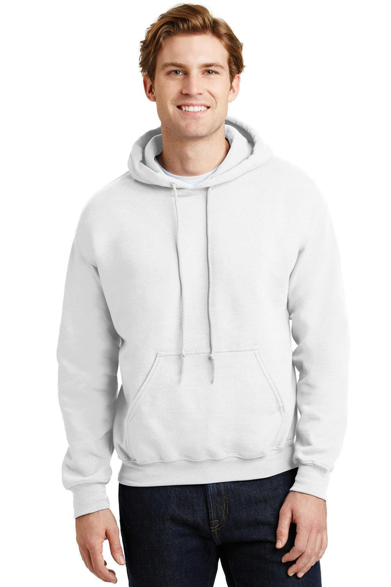 Gildan - Heavy Blend Hooded Sweatshirt. 18500-Sweatshirts/fleece-White-M-JadeMoghul Inc.